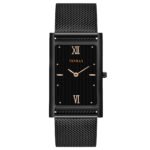 Tenmax Slim Quartz FT6 Classic Black Dial Black analog Watch for Men