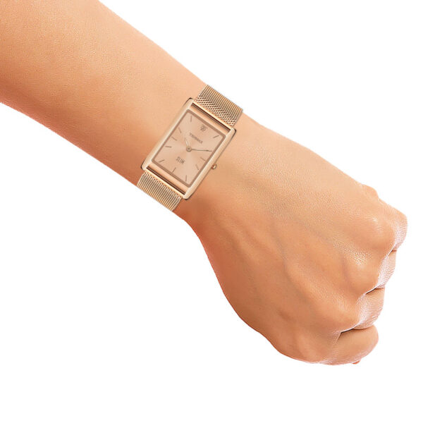 Tenmax Slim 529 Rose Gold Luxury All Steel Watch for Men
