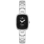 Tenmax Steeluxe Quartz Analog 1038 Black Dial Steel Watch For Girls