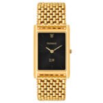 Tenmax Slim 529 Classic Black Dial Gold Luxury All Steel analog Watch for Men