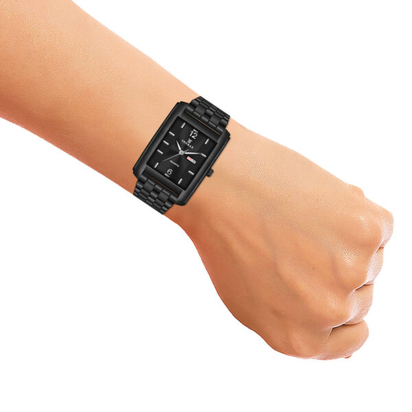 Tenmax Quartz 554 Day Date Black Edition Analog Watch For Men