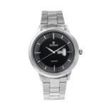 Tenmax 6111 Day Date Office Collection All Steel Analog Watch For Men