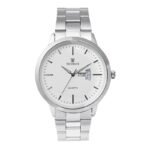 Tenmax 6111 Day Date Office Collection All Steel Analog Watch For Men