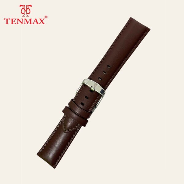 Tenmax 22mm TM04PLBRP Premium Leather Strap