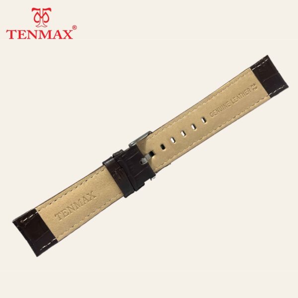 Tenmax 22mm TM05PLBKP Premium Leather Strap