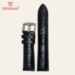 Tenmax 22mm TM03PLBKC Premium Leather Strap